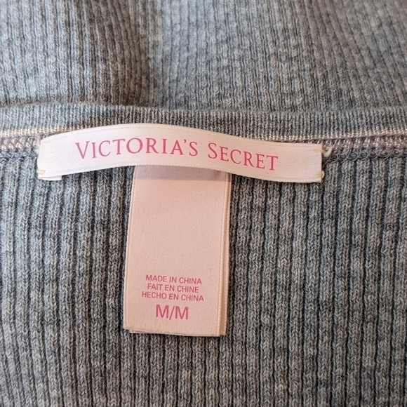 Victoria's Secret Gray Shirt M - Picture 4 of 5